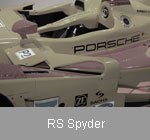 voitures de course RS Spyder